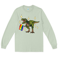 Matcha lgbtq+  t rex Long Sleeve Tee - Artiststas
