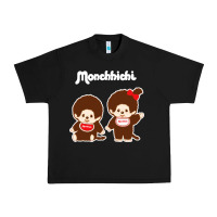 Black monchichi Urban Heavy Tee - linhVisuals