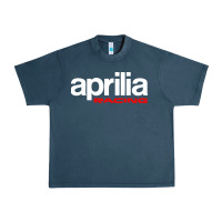 Midnight Navy aprillian racing Urban Heavy Tee - linhVisuals