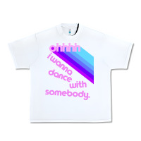 White ohhhhh i wanna dance with somebody Urban Heavy Tee - linhVisuals