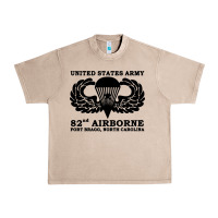 French Oak army 82nd airborne Urban Heavy Tee - linhVisuals