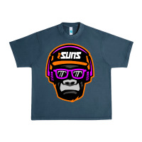 Midnight Navy #suns jammin gorilla Urban Heavy Tee - linhVisuals
