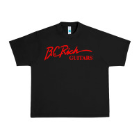 Black bc rich guitar Urban Heavy Tee - linhVisuals
