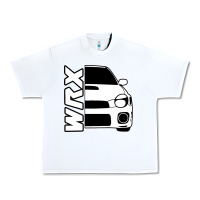 White W R X cars Urban Heavy Tee - linhVisuals