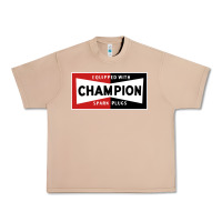 Burro champion spark plugs company Urban Heavy Tee - linhVisuals