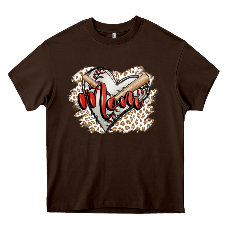 Baseball Mom Heavy Core Tee by FaDigitalArtStudio | Teevron