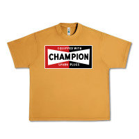 Peanut Butter champion spark plugs company Urban Heavy Tee - linhVisuals