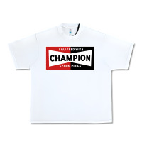 White champion spark plugs company Urban Heavy Tee - linhVisuals
