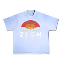 Grape Ice retro zion national park us vintage utah adventure hiking Urban Heavy Tee - linhVisuals
