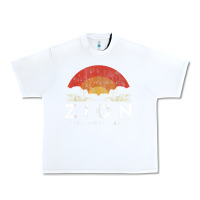 White retro zion national park us vintage utah adventure hiking Urban Heavy Tee - linhVisuals