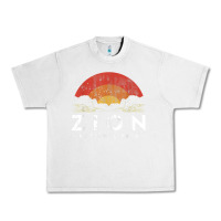 Lunar Rock retro zion national park us vintage utah adventure hiking Urban Heavy Tee - linhVisuals