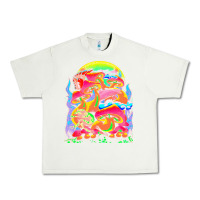 Pistachio psychedelic t  shirt psychedelic dream t  shirt Urban Heavy Tee - linhVisuals