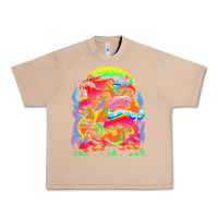 Burro psychedelic t  shirt psychedelic dream t  shirt Urban Heavy Tee - linhVisuals