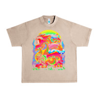 French Oak psychedelic t  shirt psychedelic dream t  shirt Urban Heavy Tee - linhVisuals
