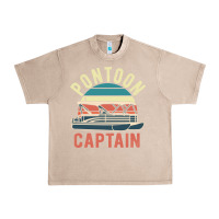 French Oak pontoon captain vintage boating party funny gift for pontooning lover Urban Heavy Tee - linhVisuals