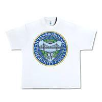 White 5000px queensboroughcc Urban Heavy Tee - linhVisuals