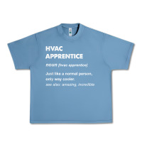 Pebble Blue hvac apprentice t shirt Urban Heavy Tee - linhVisuals