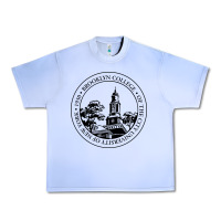 Grape Ice brooklyn college seal Urban Heavy Tee - linhVisuals