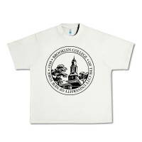 Pistachio brooklyn college seal Urban Heavy Tee - linhVisuals