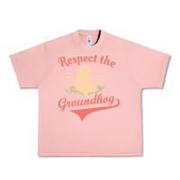 Salmon respect the groundhog happy groundhog day vintage Urban Heavy Tee - linhVisuals