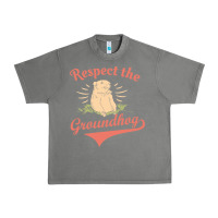 Tornado respect the groundhog happy groundhog day vintage Urban Heavy Tee - linhVisuals