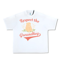 White respect the groundhog happy groundhog day vintage Urban Heavy Tee - linhVisuals