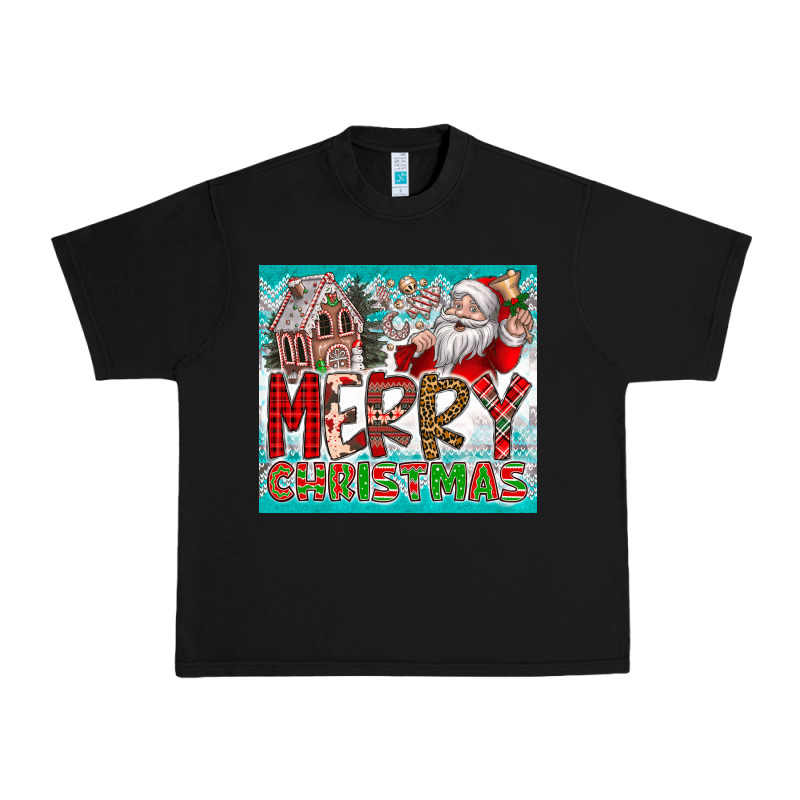 Merry Christmas Urban Heavy Tee by CowhideDigitalArt | Teevron