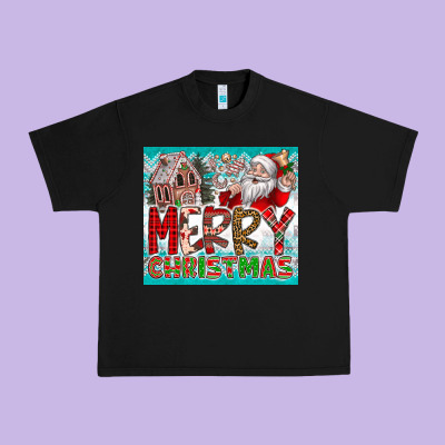 Merry Christmas Urban Heavy Tee Designed By Cowhidedigitalart