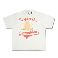 Pistachio respect the groundhog happy groundhog day vintage Urban Heavy Tee - linhVisuals