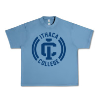 Pebble Blue ithaca college bombers Urban Heavy Tee - linhVisuals