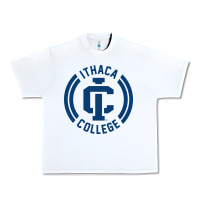 White ithaca college bombers Urban Heavy Tee - linhVisuals