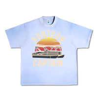 Grape Ice retro pontoon captain of the boat funny river cruising gift for pontoo Urban Heavy Tee - linhVisuals