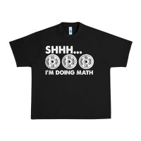 Black shhh i'm doing math gym funny bodybuilding weightlifting humor quote Urban Heavy Tee - linhVisuals
