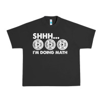 Pigment Black shhh i'm doing math gym funny bodybuilding weightlifting humor quote Urban Heavy Tee - linhVisuals