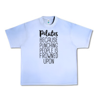 Grape Ice pilates because punching people is frowned upon t shirt Urban Heavy Tee - linhVisuals