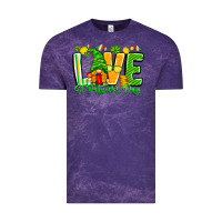 Cloud Purple love st patricks day Vintage Tee - CowhideDigitalArt