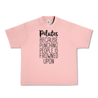 Salmon pilates because punching people is frowned upon t shirt Urban Heavy Tee - linhVisuals
