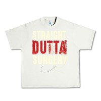 Pistachio straight outta surgery funny get well soon gifts post surgery supporti Urban Heavy Tee - linhVisuals
