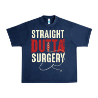 Straight Outta Surgery Funny Get Well Soon Gifts Post Surgery Supporti Urban Heavy Tee | Teevron