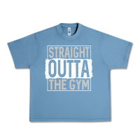 Pebble Blue straight outta the gym Urban Heavy Tee - linhVisuals