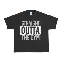Pigment Black straight outta the gym Urban Heavy Tee - linhVisuals