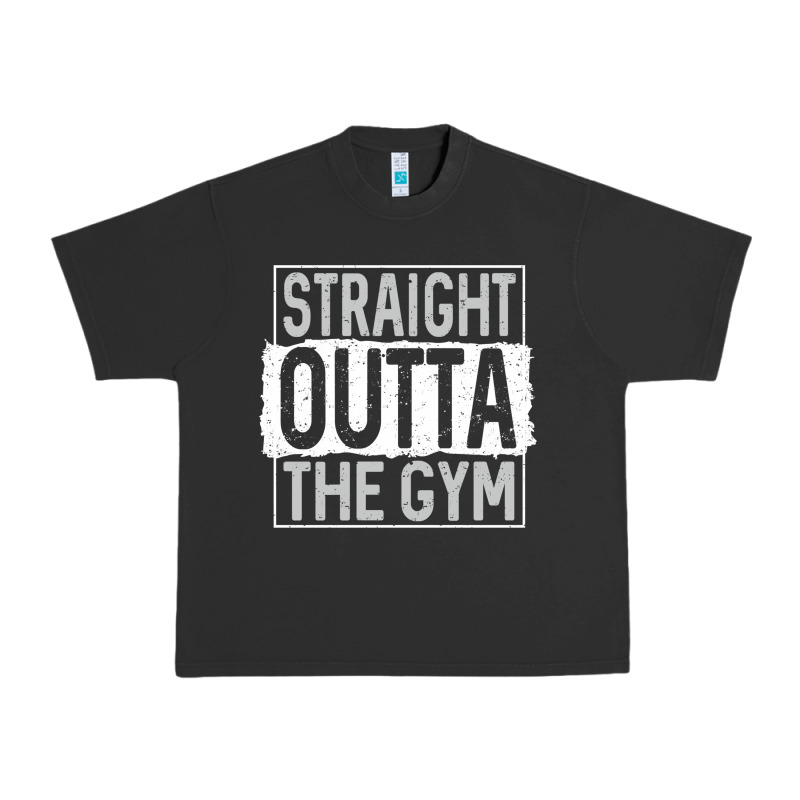 Straight Outta The Gym Urban Heavy Tee by linhVisuals | Teevron