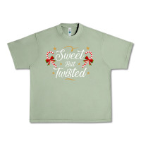 Oil Green sweet but twisted candy cane christmas humor funny and cute gifts for Urban Heavy Tee - linhVisuals