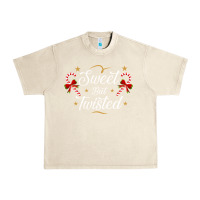 Sandshell sweet but twisted candy cane christmas humor funny and cute gifts for Urban Heavy Tee - linhVisuals