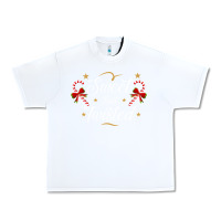 White sweet but twisted candy cane christmas humor funny and cute gifts for Urban Heavy Tee - linhVisuals