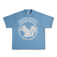 Pebble Blue Secret Squirrel Urban Heavy Tee - linhVisuals