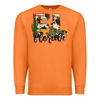 Carrot florida state cowhide serape cactus Premium Sweatshirt - RanaPortraitStore