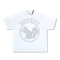 White Secret Squirrel Urban Heavy Tee - linhVisuals
