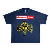 Navy Queensrÿche Urban Heavy Tee - linhVisuals