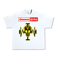 White Queensrÿche Urban Heavy Tee - linhVisuals